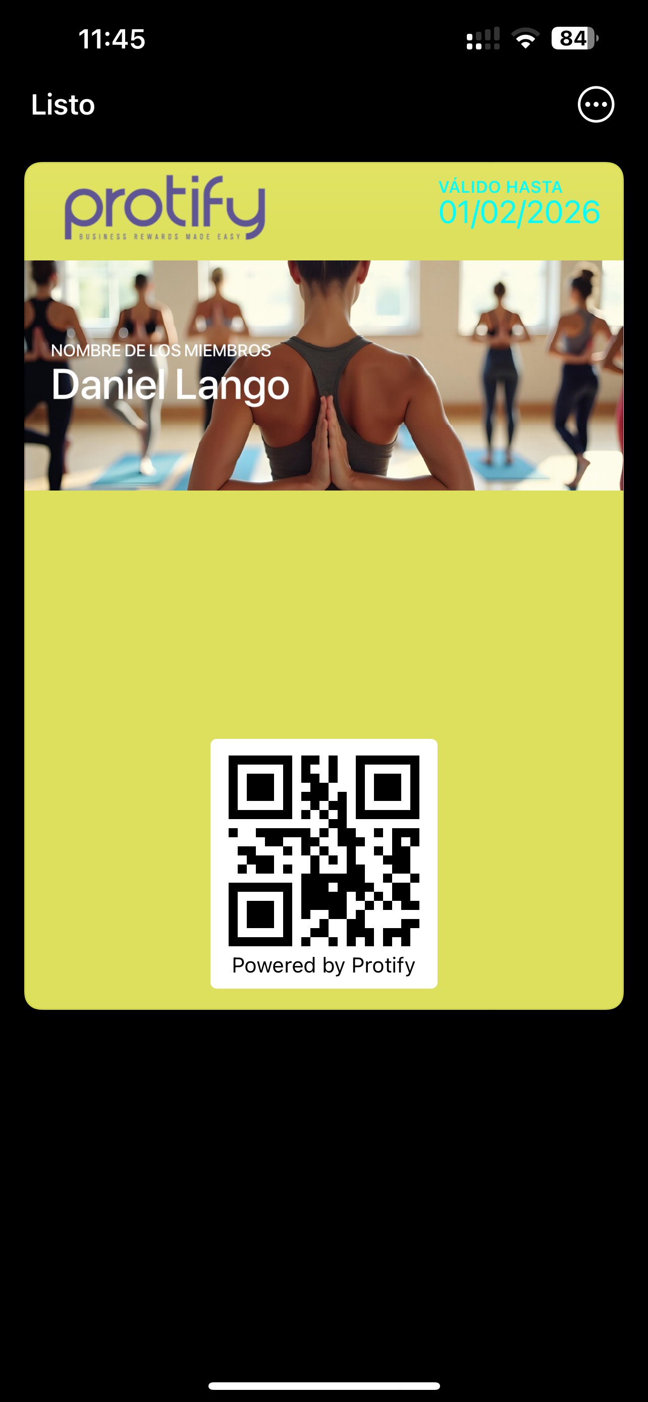 Tarjeta de fidelización